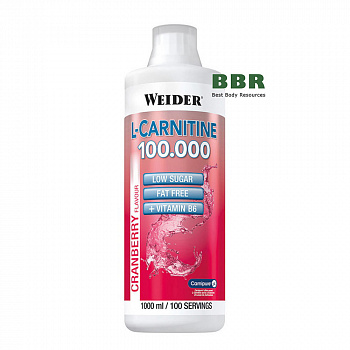 L-Carnitine 100.000 1000ml, Weider