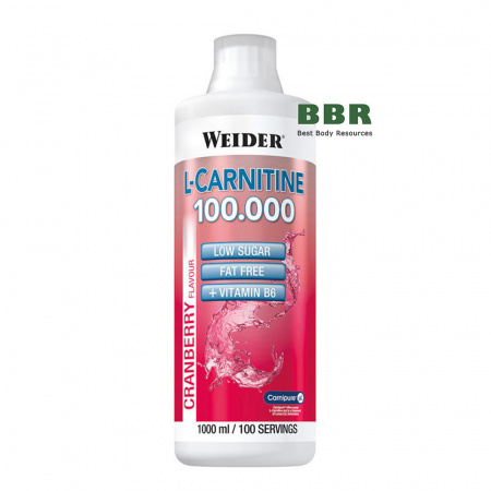 L-Carnitine 100.000 1000ml, Weider L-Carnitine 100.000 1000ml, Weider