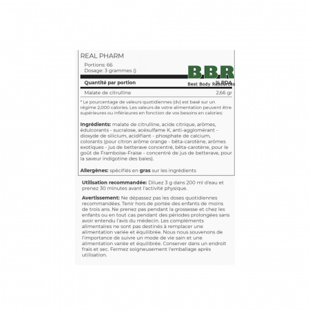 Cytrulline 200g, Real Pharm Cytrulline 200g, Real Pharm