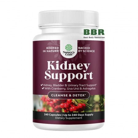 Kidney Support 240 Caps, Natures Craft