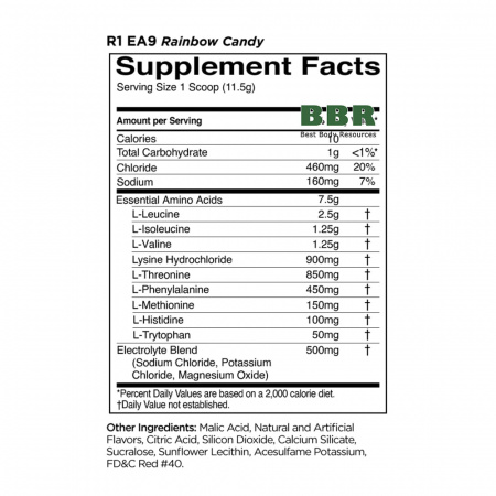 R1 Essential Amino 9 30 Servings 345g, Rule One