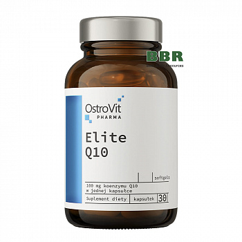 Elite Coenzyme Q10 100mg 30 Softgels, OstroVit Pharma