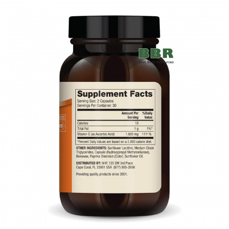 Liposomal Vitamin C 1000mg 60 Caps, Dr. Mercola