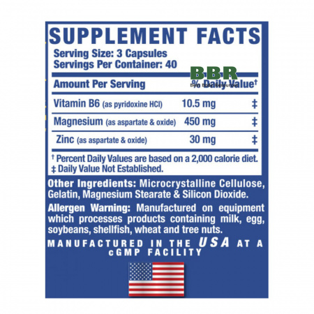 ZMA xs 120 caps, Ronnie Coleman