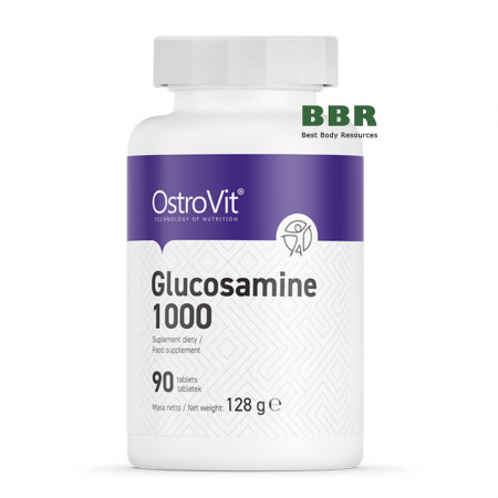 Glucosamine 1000mg 90 Tabs, OstroVit Glucosamine 1000mg 90 Tabs, OstroVit