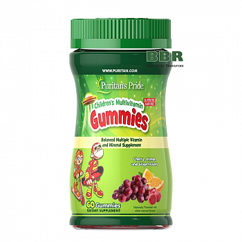 Childrens Multivitamins and Minerals 60 Gummies, Puritans Pride