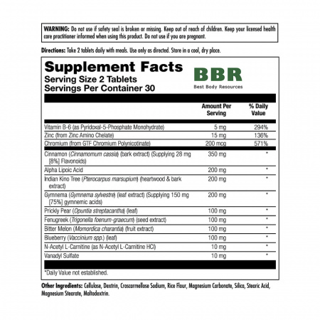 Blood Sugar Defense 60 Tabs, KAL