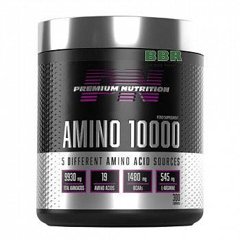 Amino 10000 300 Tabs, Premium Nutrition