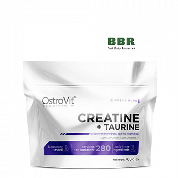 Creatine + Taurine Bag 700g, OstroVit