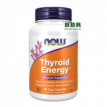 Thyroid Energy 90 Veg Caps, NOW Foods