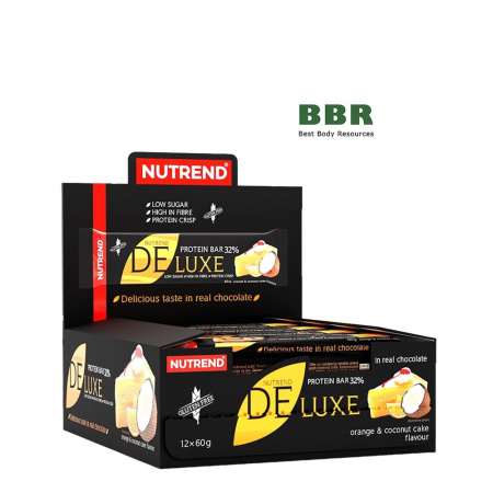 Deluxe Protein Bar 60g, Nutrend Deluxe Protein Bar 60g, Nutrend