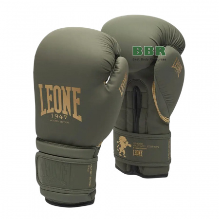 Перчатки Боксерские GN059G MILITARY EDITION Green, Leone