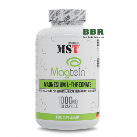 Magtein Magnesium L-Threonate 1000mg 120 Caps, MST