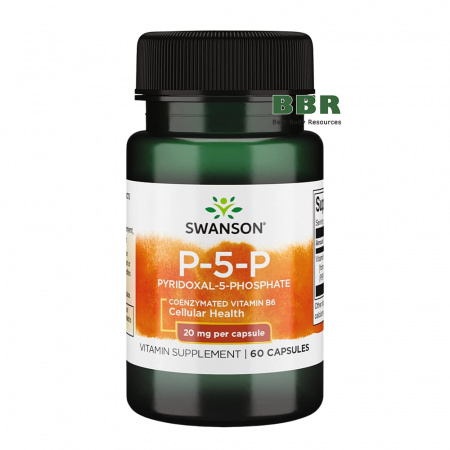 P-5-P 20mg 60 Caps, Swanson
