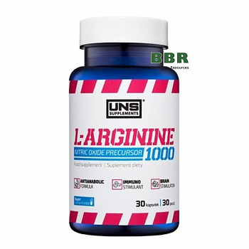 L-Arginine 1000 30caps, UNS