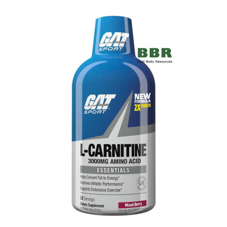 L-Carnitine 3000mg 473ml, GAT Sport