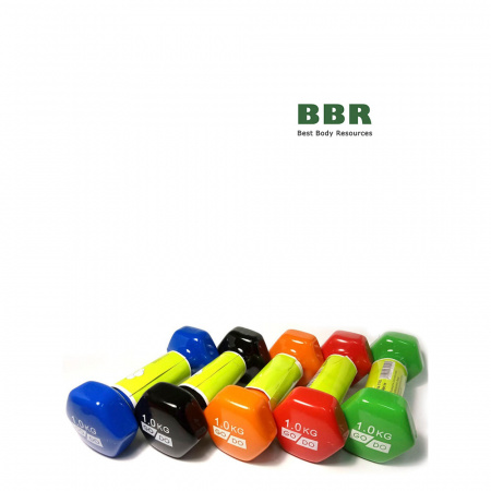 Гантель виниловая 1кг, Go Do