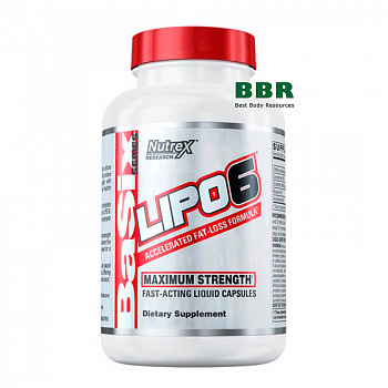 Lipo-6 Maximum Strenght 60 Caps, Nutrex