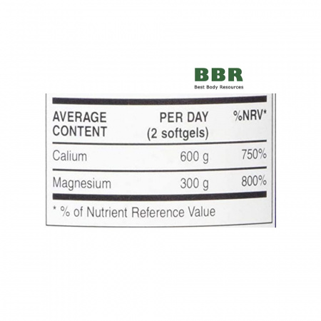 Liquid Calcium & Magnesium 100 Softgels, Swanson