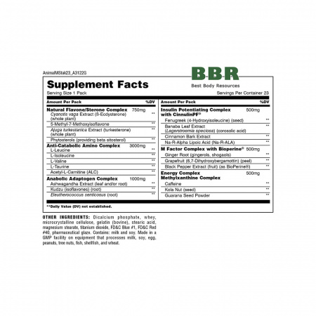 ANIMAL M STAK 21 pak, Universal Nutrition