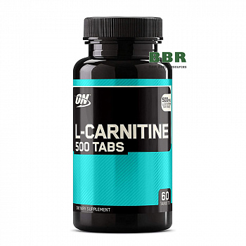 L-Carnitine 500 60 Tabs, Optimum Nutrition