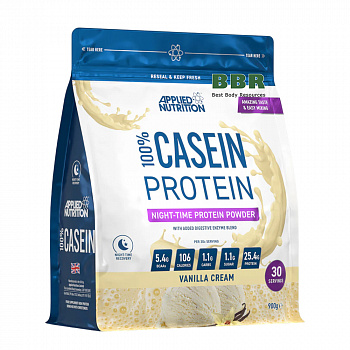 100% Casein Protein 900g, Applied Nutrition 