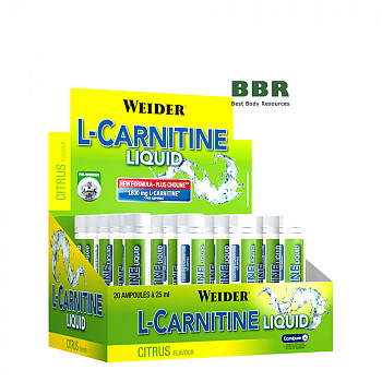 L-Carnitine Liquid 25ml, Weider