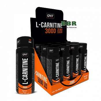 L-Carnitine Shot 3000mg 80ml, QNT