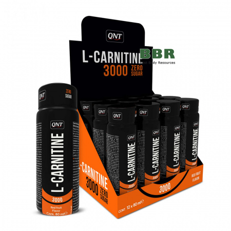 L-Carnitine Shot 3000mg 80ml, QNT