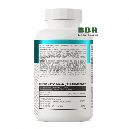 CLA Slim Line 30 Softgels, OstroVit