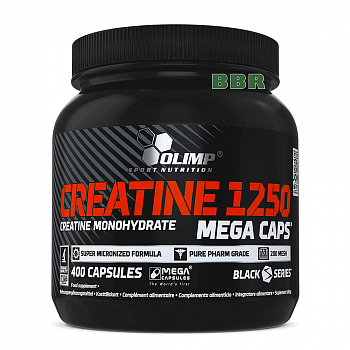 Creatine Mega Caps 1250mg 400 Caps, Olimp