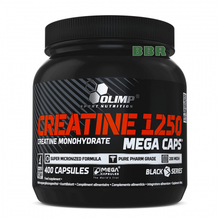 Creatine Mega Caps 1250mg 400 Caps, Olimp Creatine Mega Caps 1250mg 400 Caps, Olimp