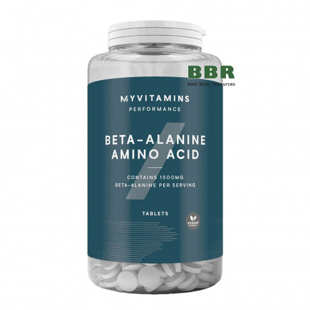 Beta-Alanine 750mg Amino Acid 90 Tabs, MyProtein