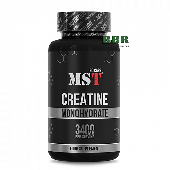 Creatine Monohydrate 3400mg 90 Caps, MST