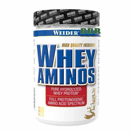 Whey Aminos 300 Tabs, Weider  Whey Aminos 300 Tabs, Weider