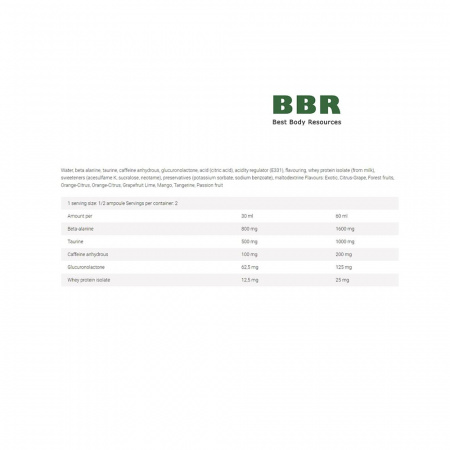 Napalm Shot 60ml, Fitness Authority