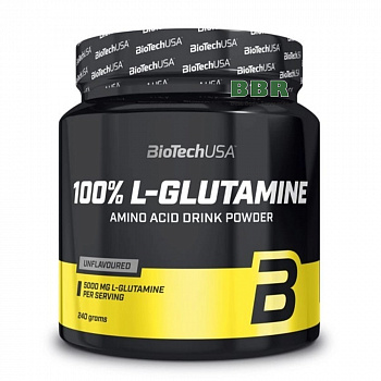 100% L-Glutamine 240g, BioTechUSA