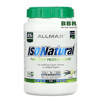 IsoNatural 908g, ALLMAX Nutrition