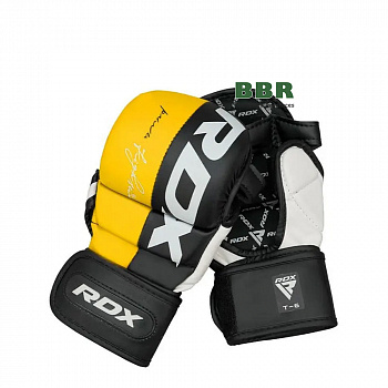 Перчатки для MMA T6 Plus Rex Yellow, RDX