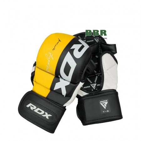 Перчатки для MMA T6 Plus Rex Yellow, RDX