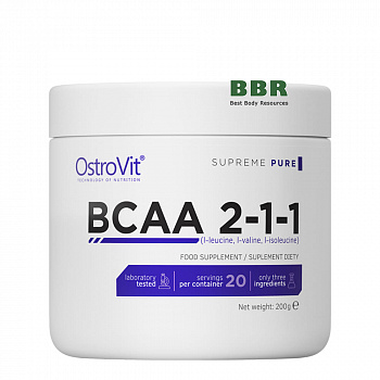 BCAA 2:1:1 200g, OstroVit