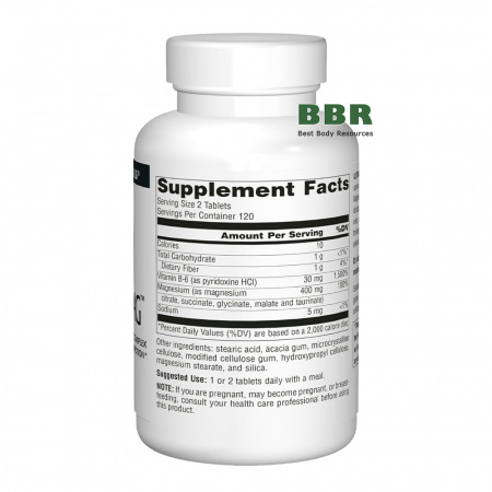 Ultra-Mag Magnesium Complex 240 Tabs, Source Naturals