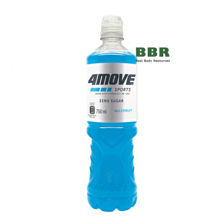 Isotonic Sports Drink Zero 750ml, 4MOVE