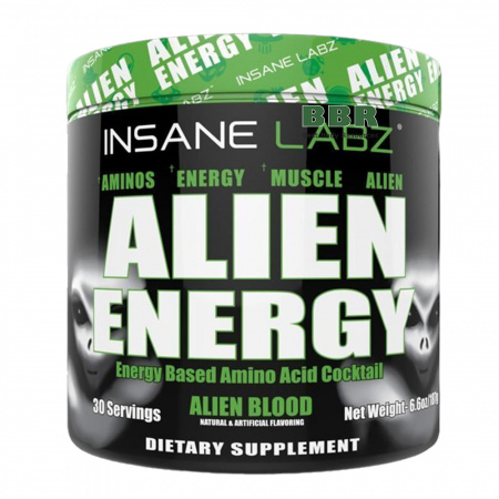 Alien Energy 30 Servings 187g, Insane Labz