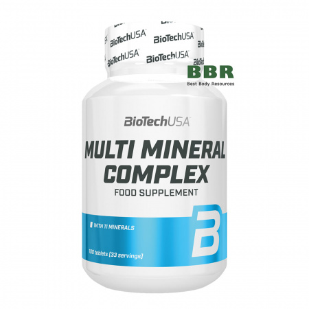 Multimineral Complex 100 Tabs, BioTechUSA