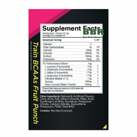 R1 Train BCAA 50 Servings, Rule One