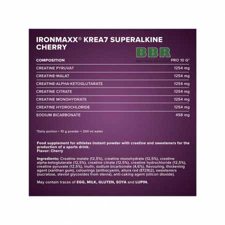 Krea7 Superalkaline 500g, IronMaxx