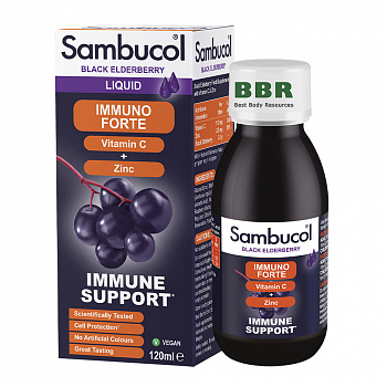 Immune Support Immuno Forte 120ml, Sambucol