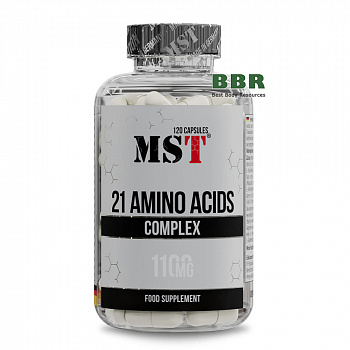 21 Amino Acids Complex 120 Caps, MST