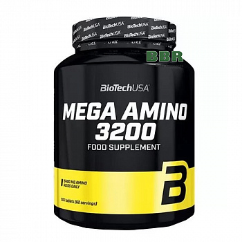 Mega Amino 3200 500 Tabs, BioTechUSA